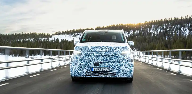 Mercedes-Benz en Círculo Polar Ártico