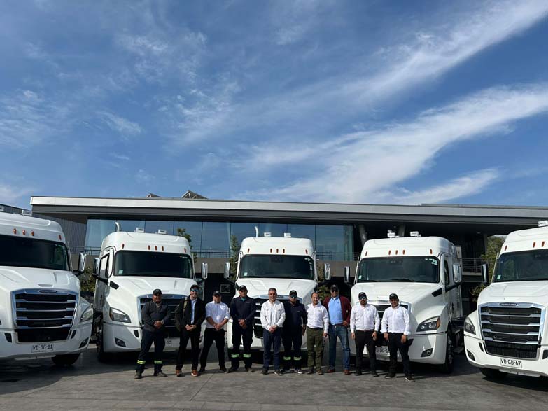 Jaiser Chile suma 11 camiones Freightliner New Cascadia para potenciar ...