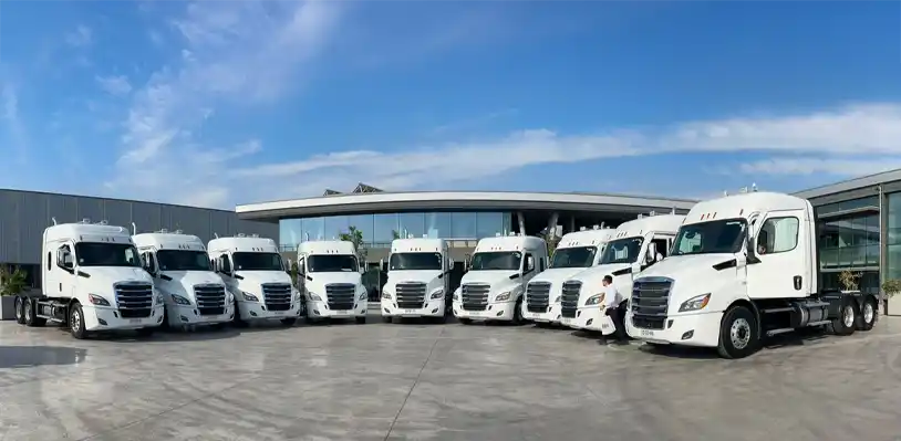 Jaiser Chile suma 11 camiones Freightliner New Cascadia