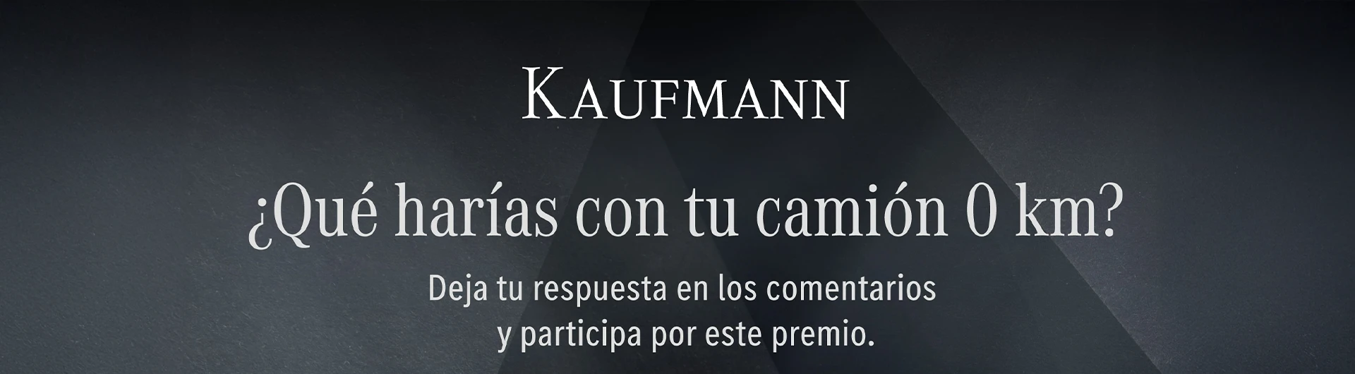 Concurso “¿Qué harías si te ganaras el camión Atego 0 km?”