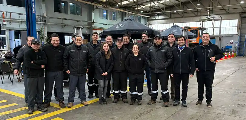 Clínica de Servicio Buses & Vans reunió a clientes en Valdivia 