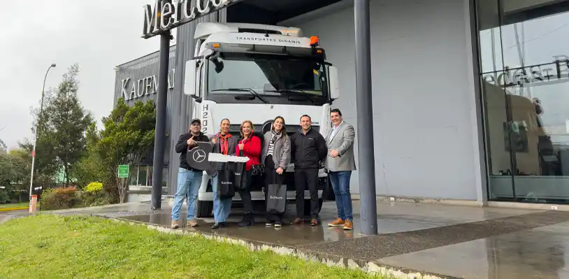 Dinamis potencia su operación con dos nuevos Mercedes-Benz New Actros