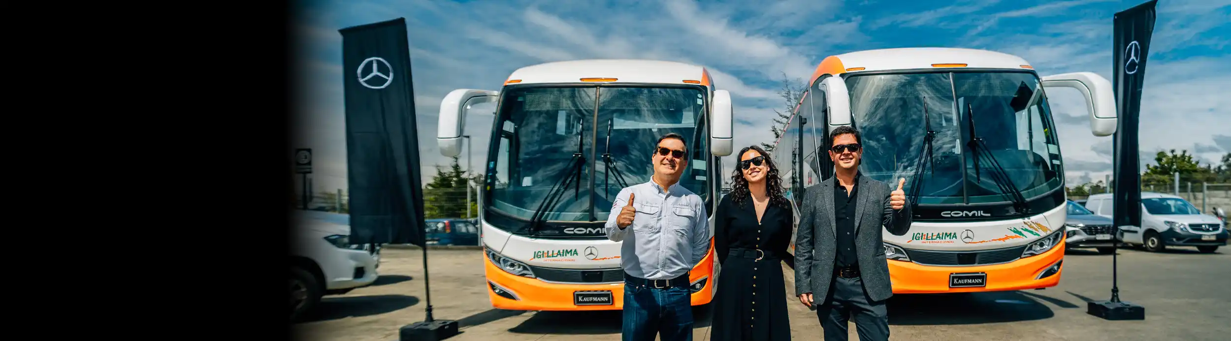 Igillaima Internacional suma los primeros Mercedes-Benz O-500RS