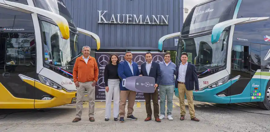 Queilen Bus refuerza su compromiso con la excelencia junto a Mercedes-Benz