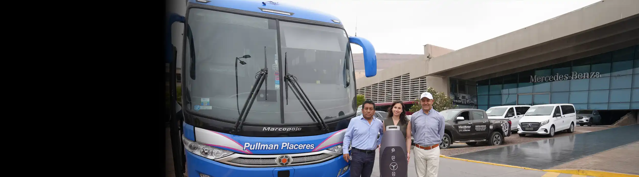 Pullman Placeres fortalece su operación minera con nueva unidad Mercedes-Benz