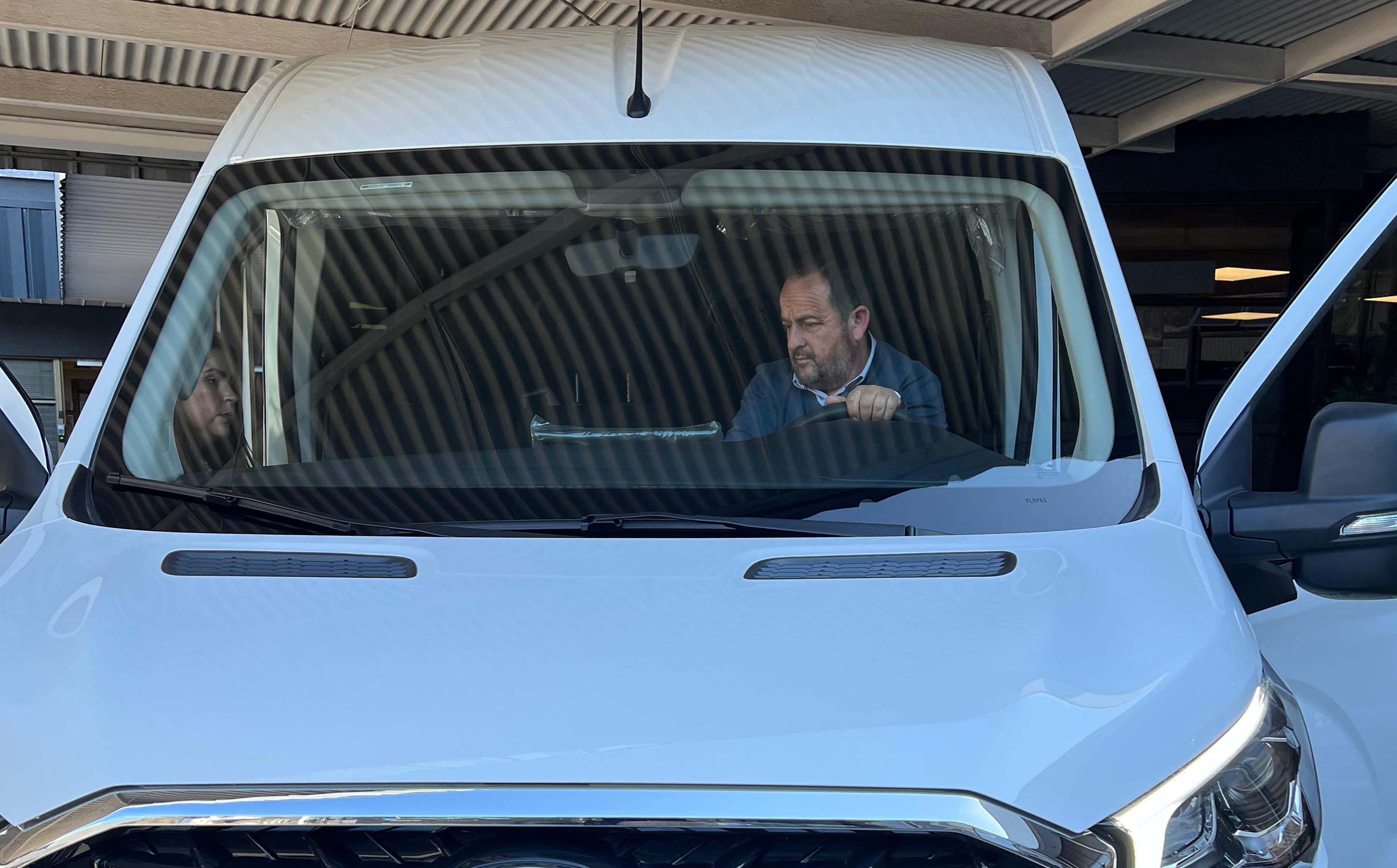 Entrega Maxus Transportes Rodrigo Guajardo