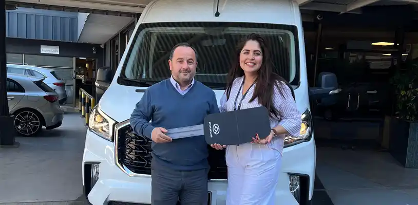 Entrega Maxus Transportes Rodrigo Guajardo