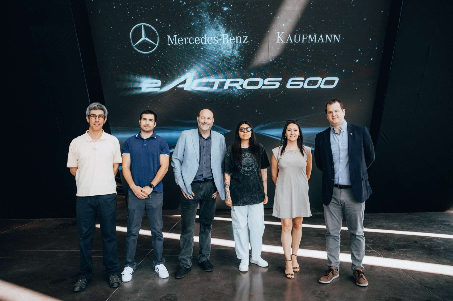 Mercedes-Benz eActros 600 llega a Chile