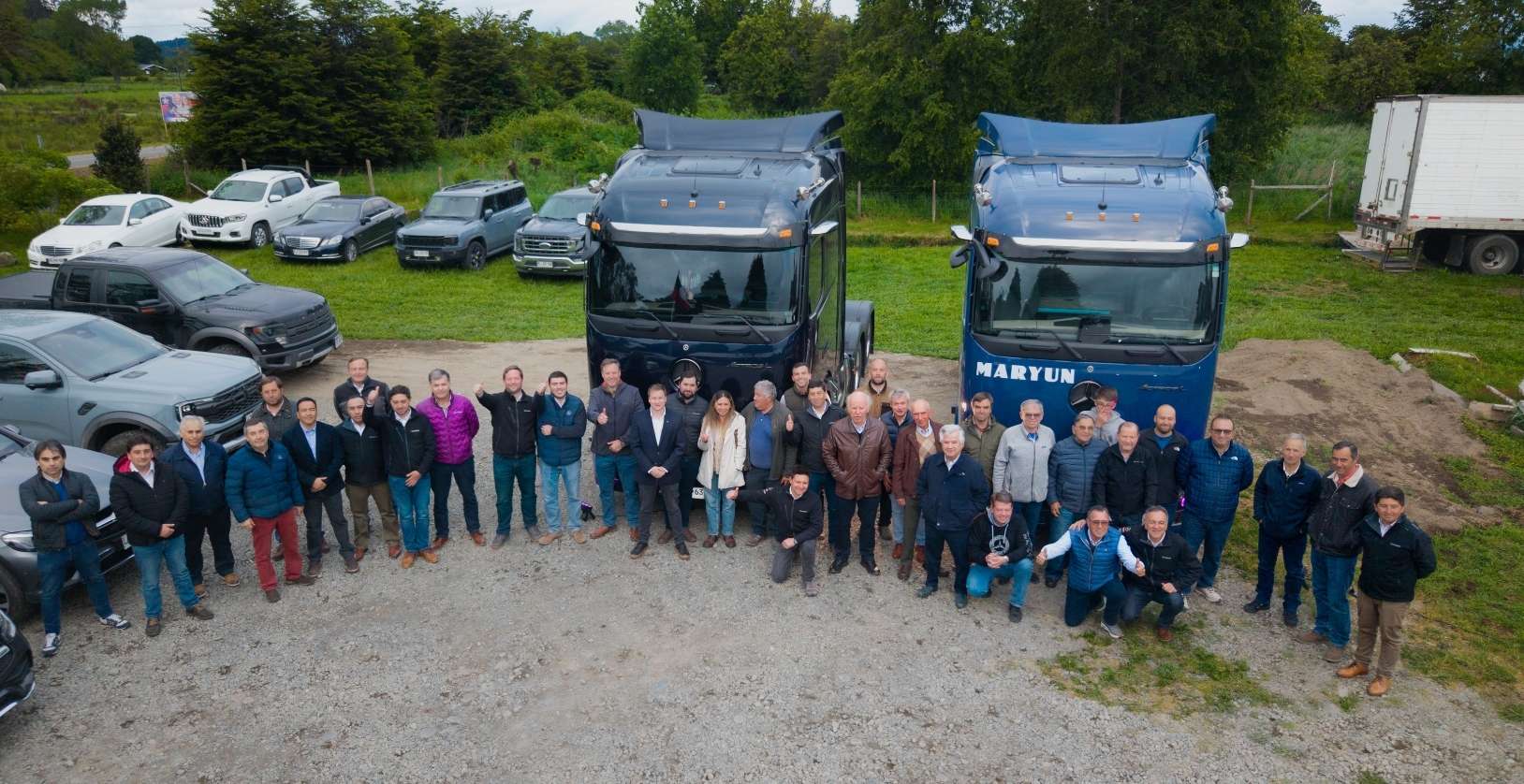 Kaufmann reunió a transportistas en exclusivo encuentro en Frutillar
