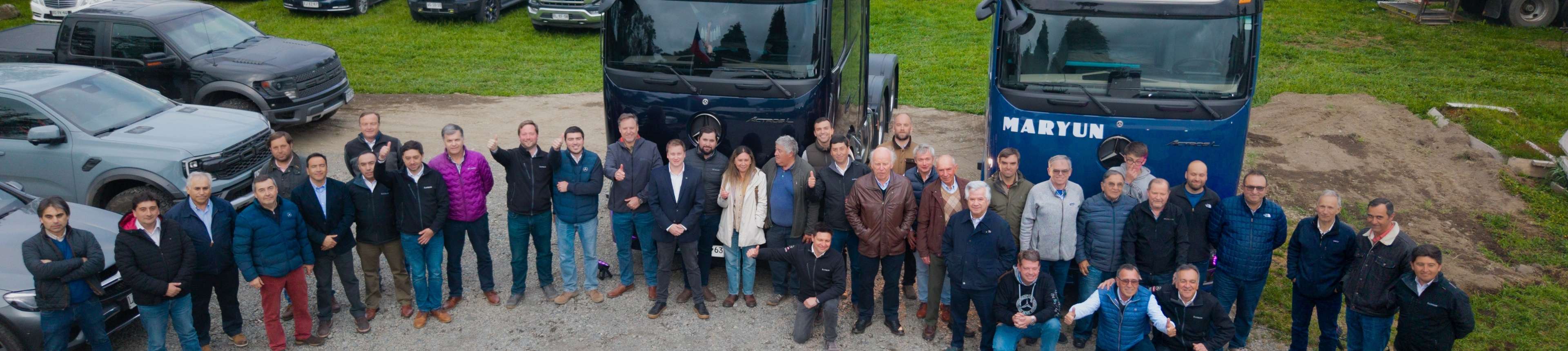 Kaufmann reunió a transportistas en exclusivo encuentro en Frutillar