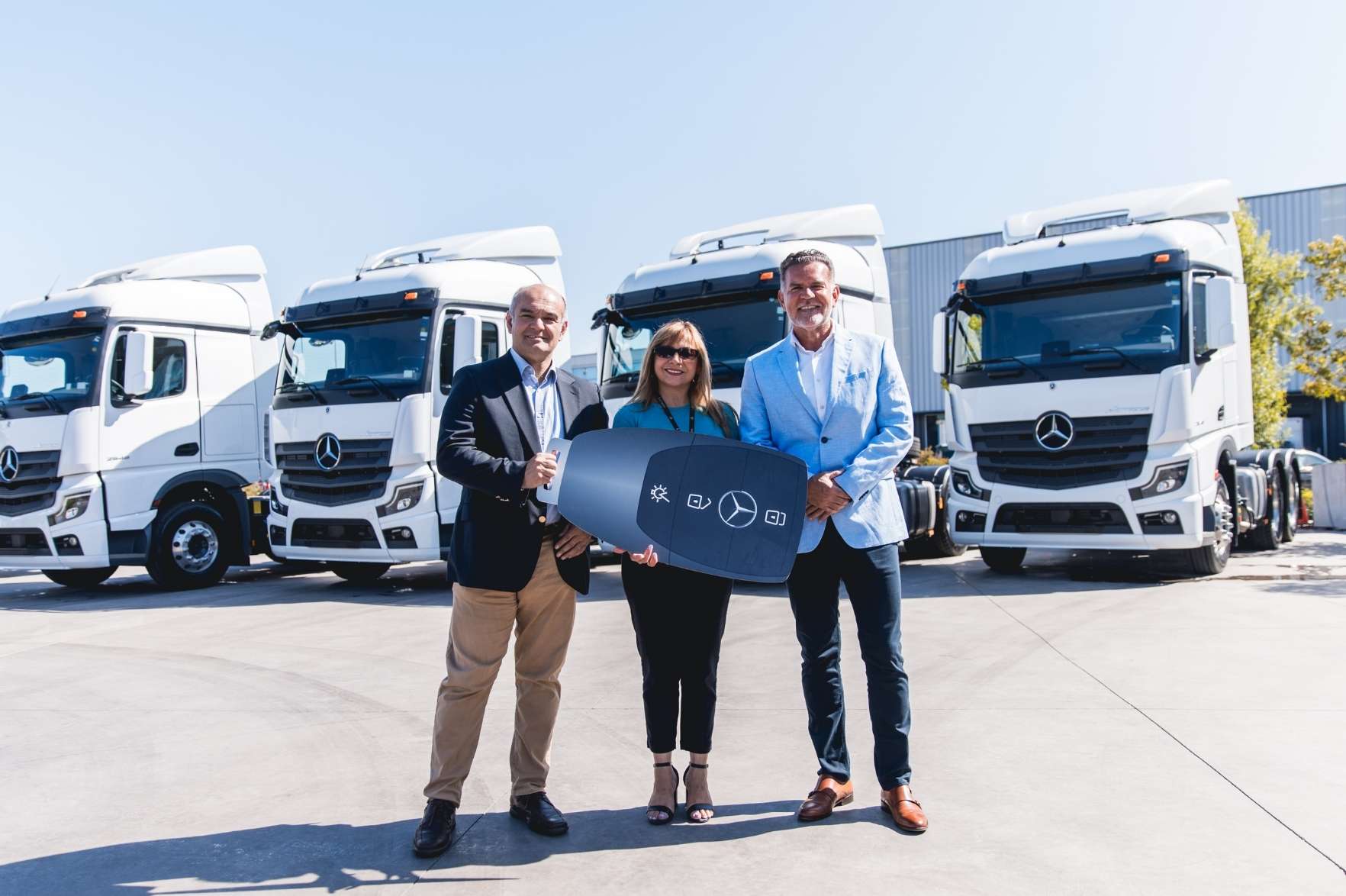 Transportes Santa Alberta incorpora camiones Mercedes-Benz a su flota