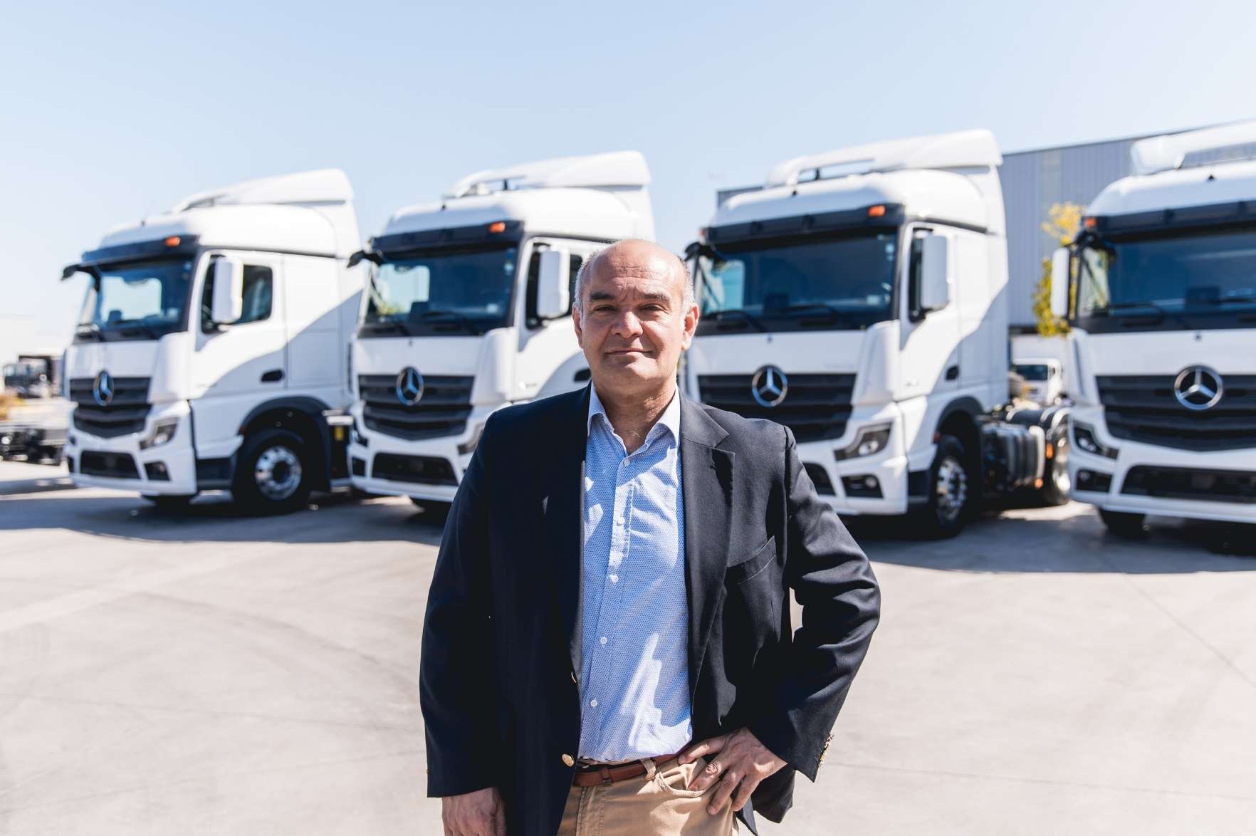 Transportes Santa Alberta incorpora camiones Mercedes-Benz a su flota