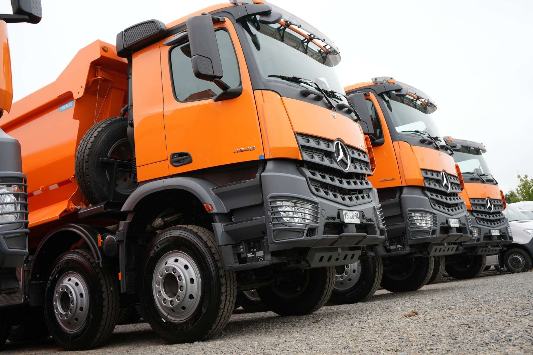 Orocup incorpora 24 nuevos camiones Mercedes-Benz Arocs junto a Kaufmann