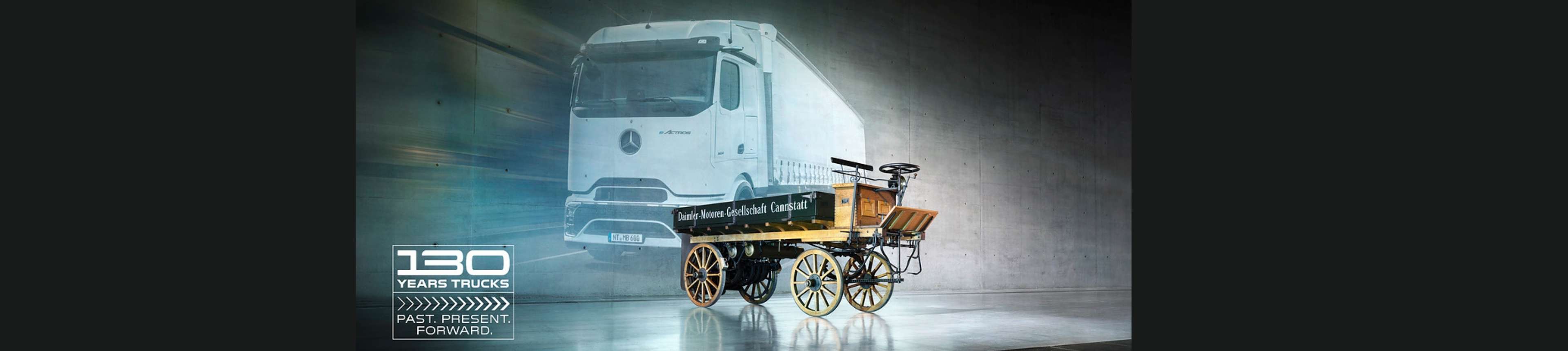 130 años de innovación: Mercedes-Benz Trucks celebra su historia