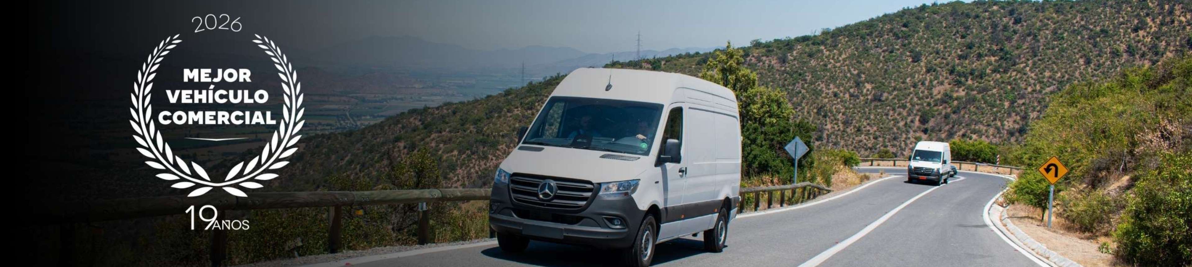eSprinter gana el premio Mejor Vehículo Comercial 2026 en Chile