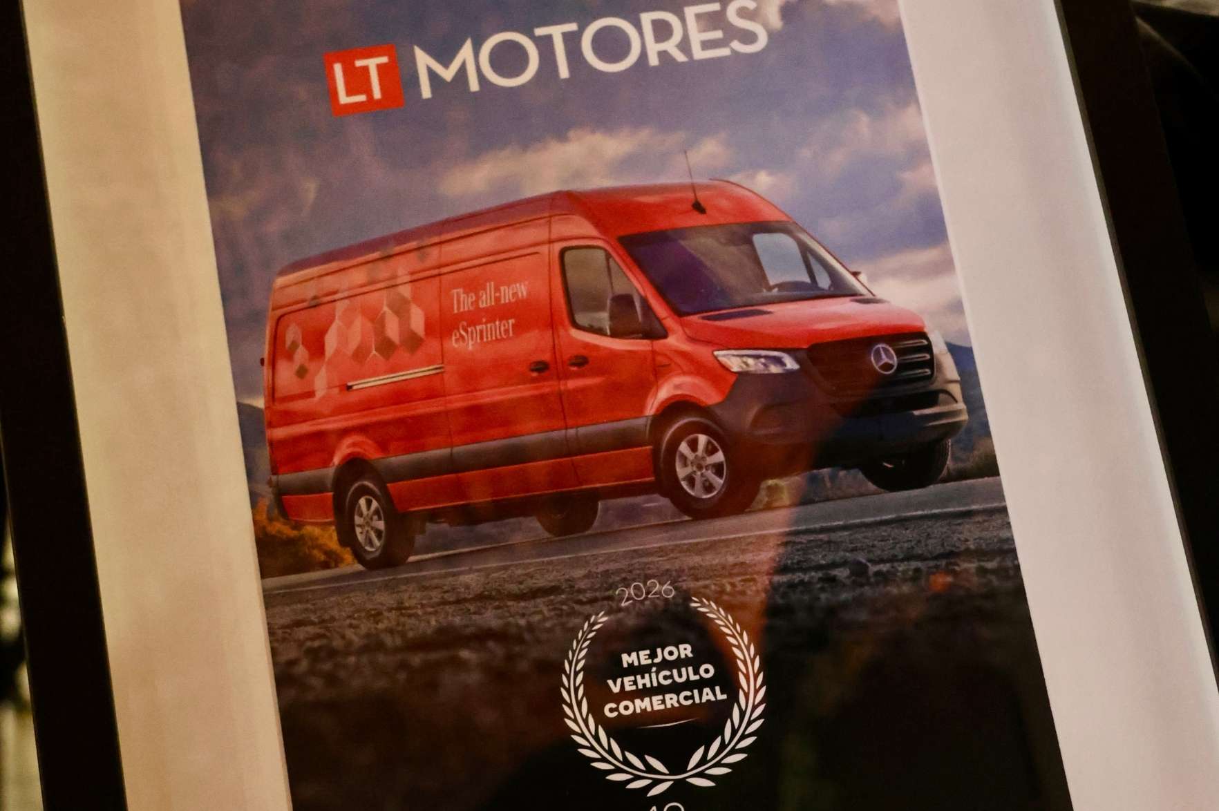 eSprinter gana el premio Mejor Vehículo Comercial 2026 en Chile