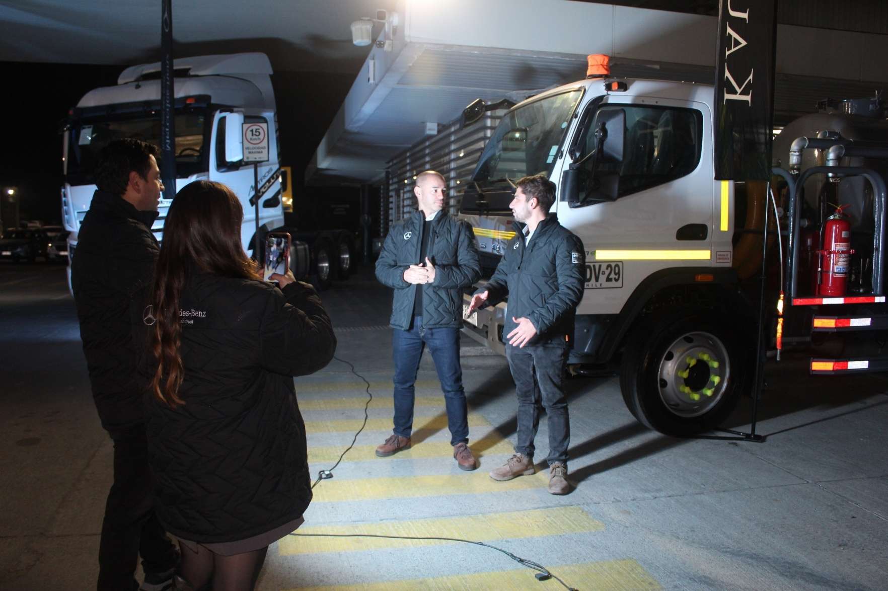 Kaufmann y Trucks & Trailers reunieron a clientes de logística en Placilla