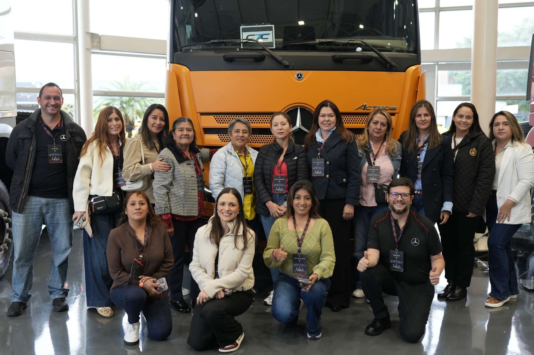 Brasil fue sede del encuentro femenino de Daimler Truck Latam