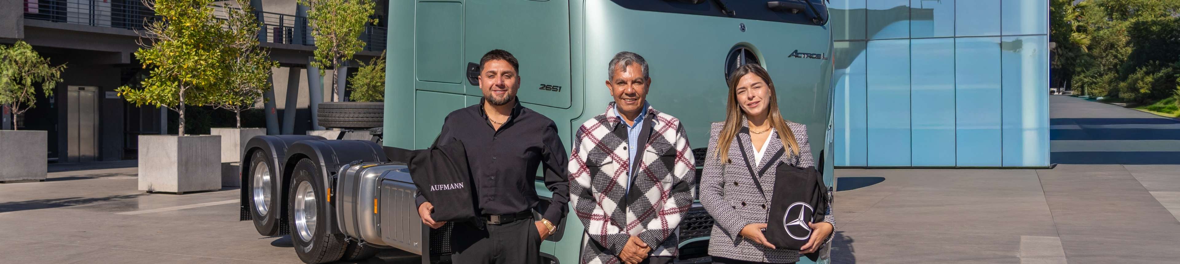 Kaufmann entrega nuevos Mercedes-Benz Actros ProCabin a Transportes Zamora
