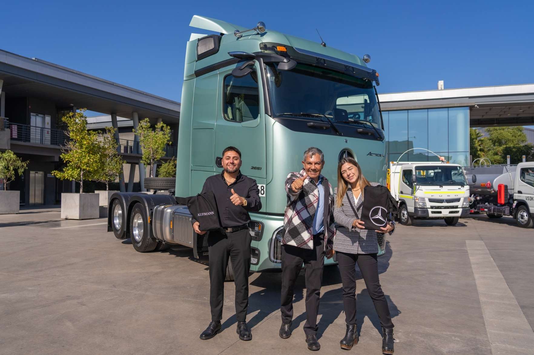Kaufmann entrega nuevos Mercedes-Benz Actros ProCabin a Transportes Zamora