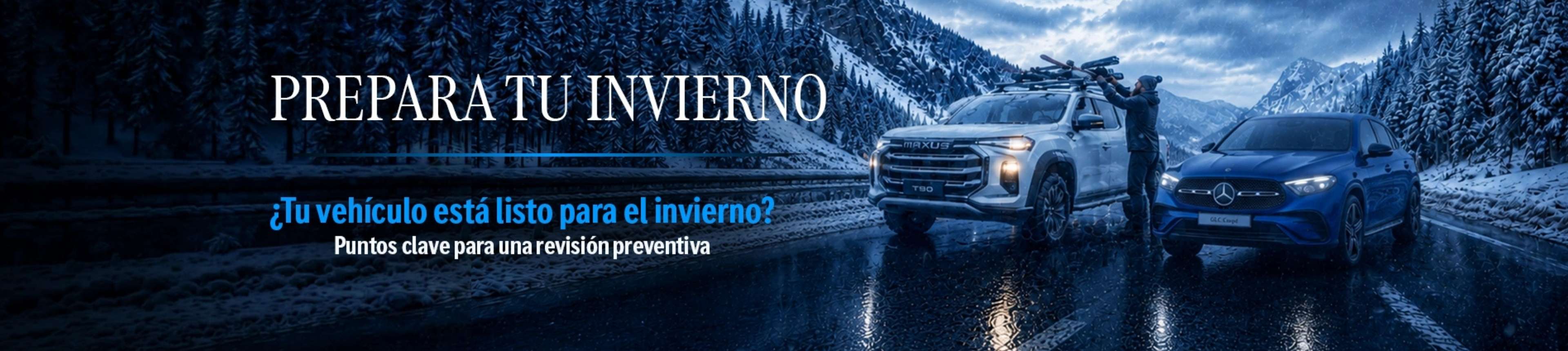 Todo lo que debes revisar para preparar tu vehículo para el invierno