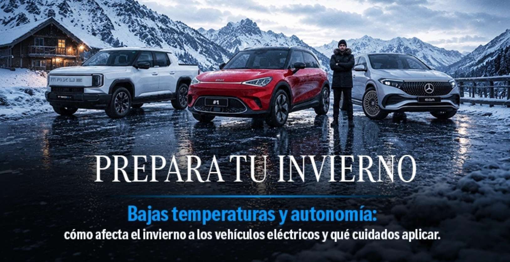 Vehículos eléctricos en invierno: claves para cuidar su autonomía