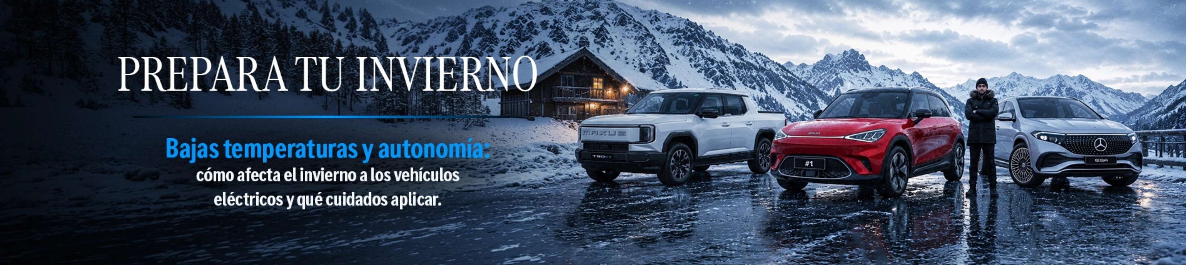 Vehículos eléctricos en invierno: claves para cuidar su autonomía