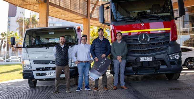 Grupo GCMAQ fortalece su operación con nuevos equipos Mercedes-Benz y FUSO