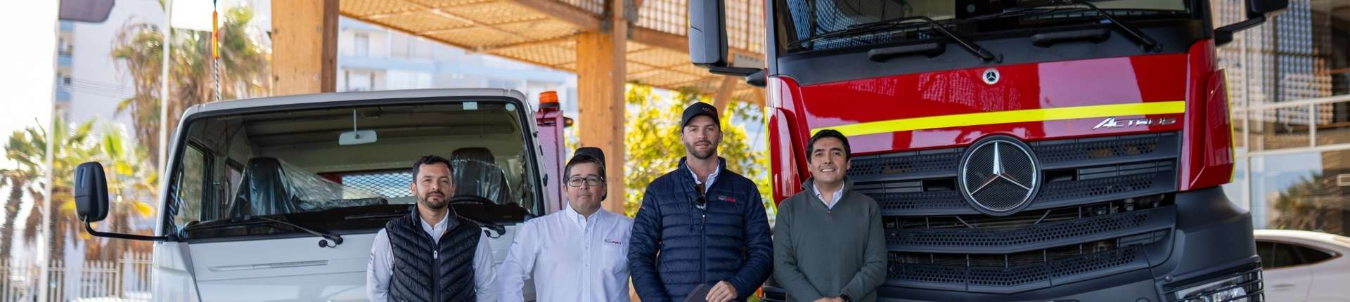 Grupo GCMAQ fortalece su operación con nuevos equipos Mercedes-Benz y FUSO