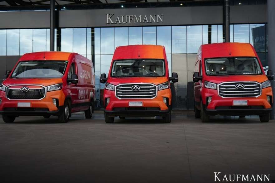 Delpa moderniza su flota con nuevas unidades Maxus entregadas por Kaufmann