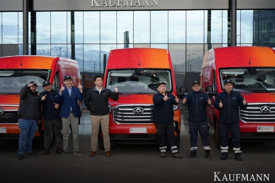 Delpa moderniza su flota con nuevas unidades Maxus entregadas por Kaufmann