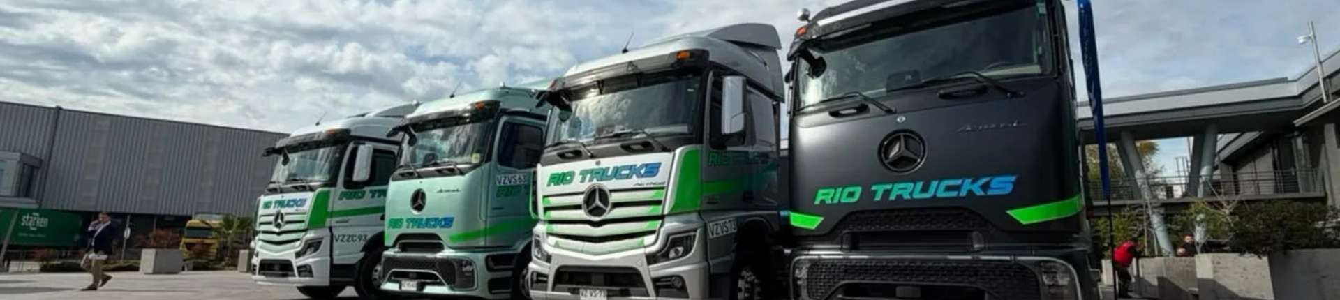 Rio Trucks incorpora cuatro tractocamiones Mercedes-Benz de Kaufmann